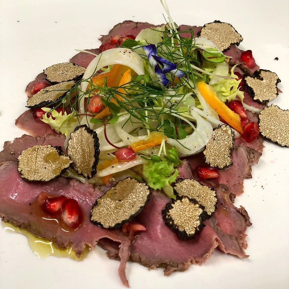 La Darsena Tremezzo Deer Loin Carpaccio