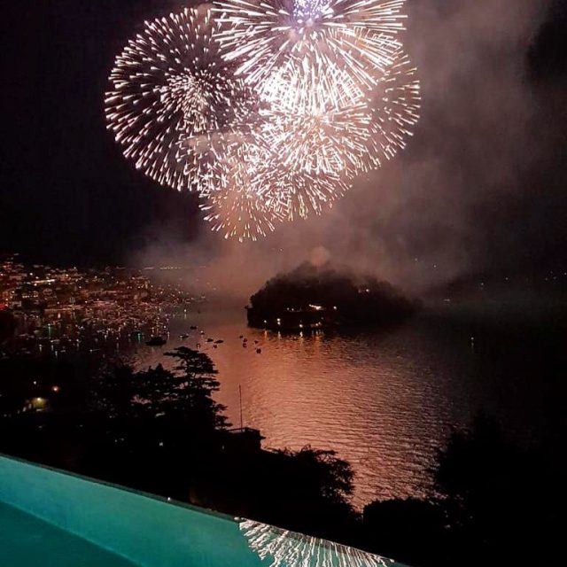 San Giovanni Fireworks by the Infinity Pool